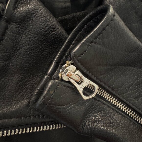 Madewell Ultimate Leather Motorcycle Jacket - Black - XS - Picture 8 of 10